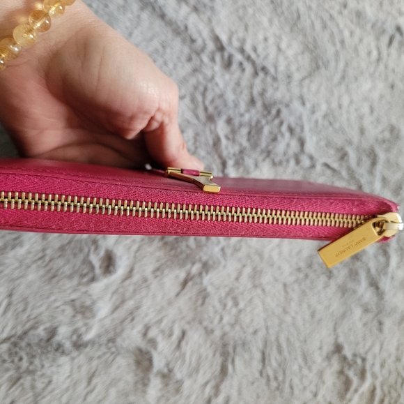 YSL Zippy long wallet ,pink - Picture 9 of 9
